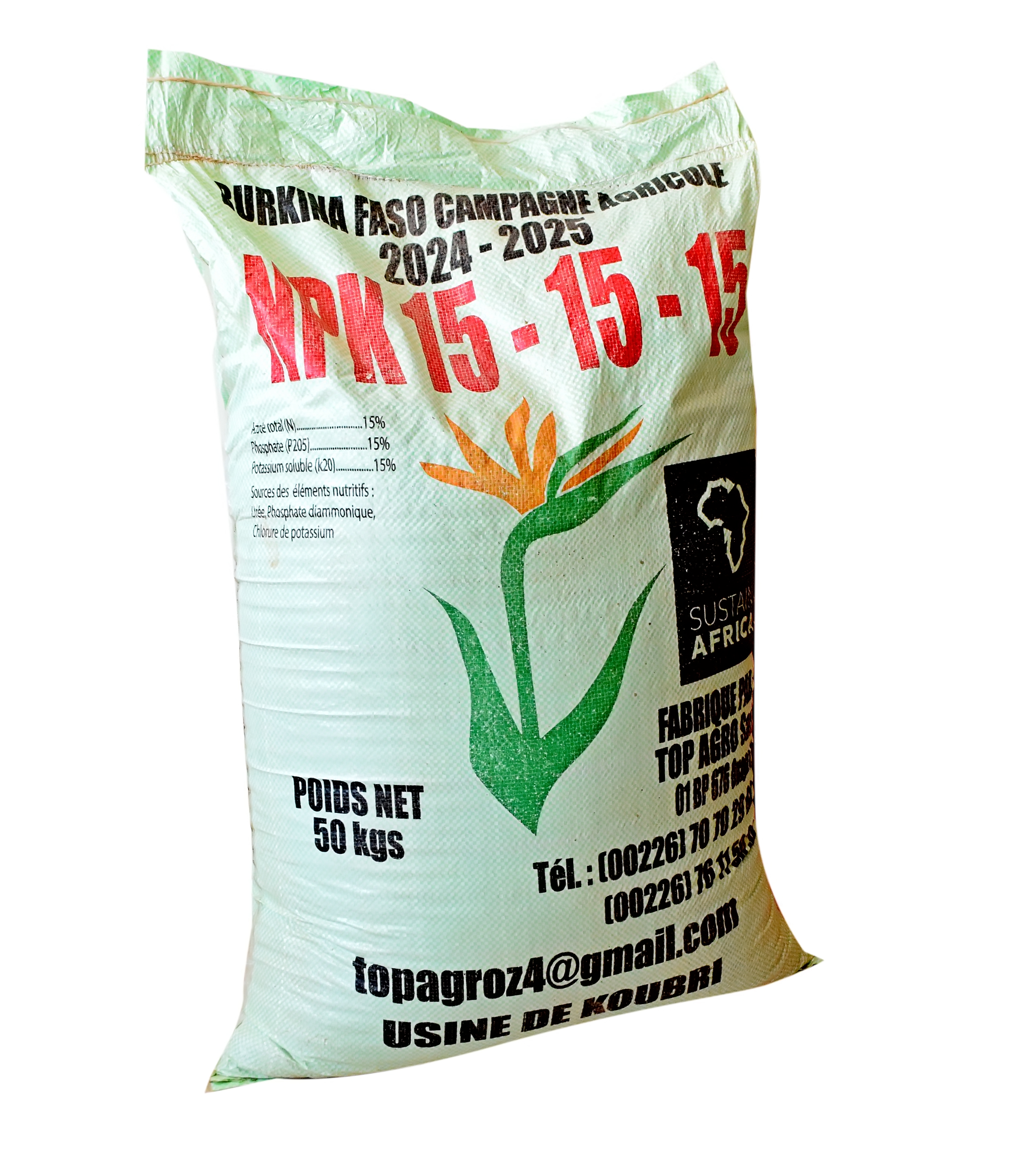 NPK 15 15 15 Sac  50 kg